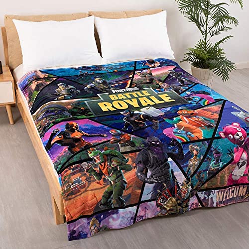 Throw Fleece Blanket - Fortnite Battle Royale - Gifteee - Unique Gifts | Cool Gift Ideas for Kids, Men and Women