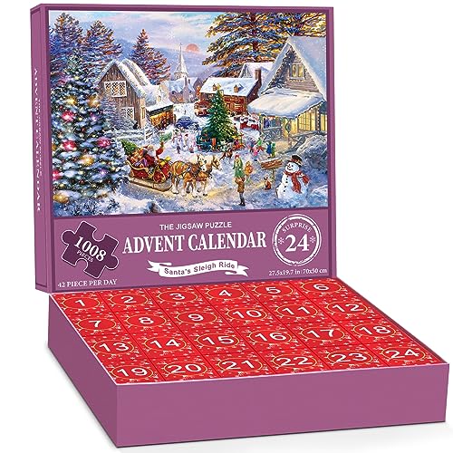 Jigsaw Puzzles Advent Calendar 2023 - Gifteee Unique & Unusual gifts, Cool gift ideas