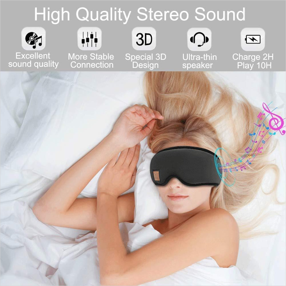 Sleep Mask Headphones - Gifteee Unique & Unusual gifts, Cool gift ideas