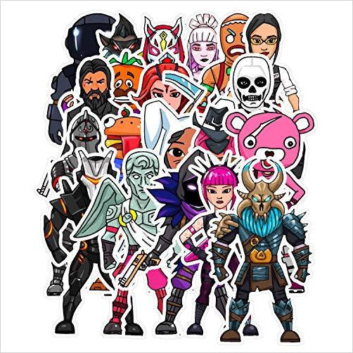 Fortnite Popular Skins Sticker Set (20 PCS) - Gifteee. Find cool & unique gifts for men, women and kids