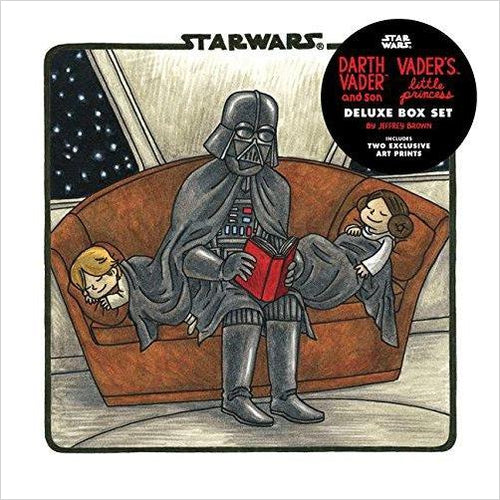 Darth Vader & Son / Vader's Little Princess Deluxe Box Set - Gifteee Unique & Unusual gifts, Cool gift ideas