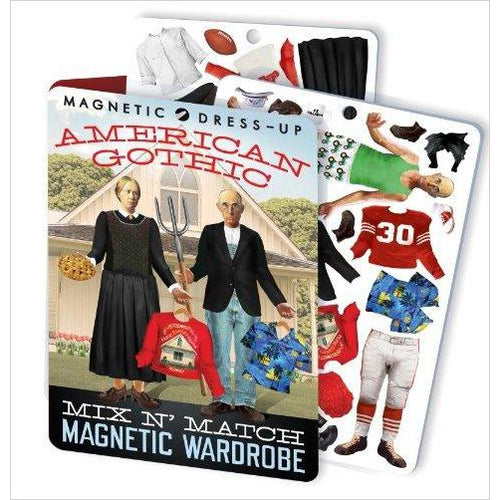 American Gothic Magnetic Dress Up Doll Play Set - Gifteee Unique & Unusual gifts, Cool gift ideas