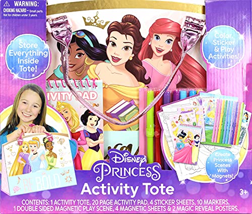 Disney Princess Activity Tote - Gifteee - Unique Gifts | Cool Gift Ideas for Kids, Men and Women