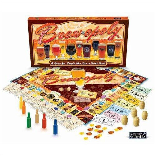 Brew-Opoly Monopoly Game - Gifteee Unique & Unusual gifts, Cool gift ideas