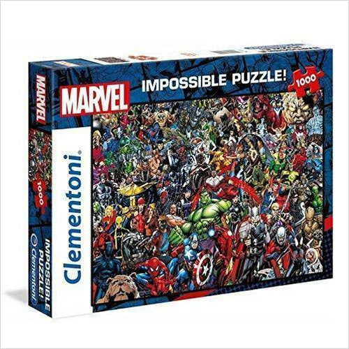 Impossible Puzzle - Marvel-1000 Pieces - Gifteee. Find cool & unique gifts for men, women and kids
