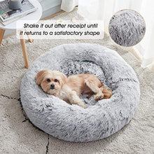 Load image into Gallery viewer, Anti-Anxiety Soft Round Pet Bed - Gifteee Unique &amp; Unusual gifts, Cool gift ideas
