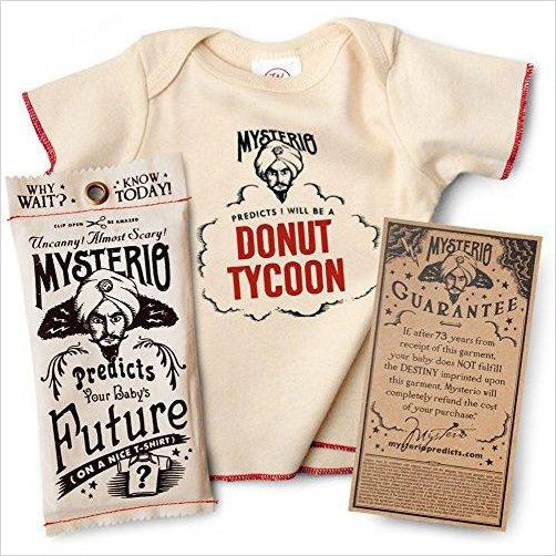 Mysterio Predicts Your Baby's Future (T-shirt) - Gifteee Unique & Unusual gifts, Cool gift ideas