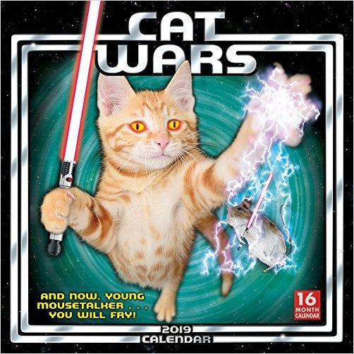 Cat Wars 2019 Wall Calendar - Gifteee Unique & Unusual gifts, Cool gift ideas