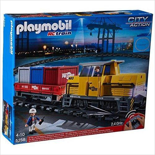 Playmobil 5258 City Action Remote Control (RC) Freight Train - Gifteee. Find cool & unique gifts for men, women and kids