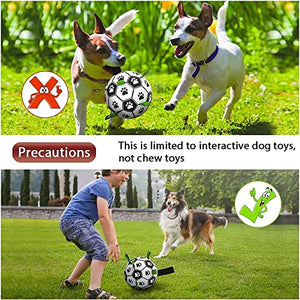 Soccer Ball with Straps Dog Toy