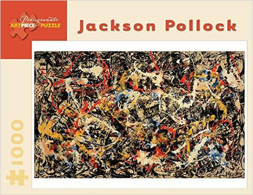 Jaskon Pollock - Convergence: 1,000 Piece Puzzle - Gifteee Unique & Unusual gifts, Cool gift ideas