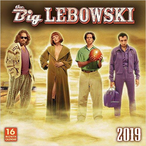The Big Lebowski 2019 Wall Calendar - Gifteee. Find cool & unique gifts for men, women and kids