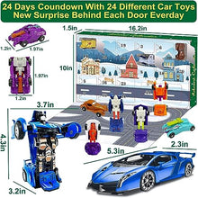 Load image into Gallery viewer, Transformer Cars Advent Calendar
