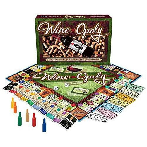 Wine-Opoly Monopoly Board Game - Gifteee Unique & Unusual gifts, Cool gift ideas