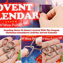 Load image into Gallery viewer, Wire Puzzle Toys Advent Calendar 2019 - Gifteee. Find cool &amp; unique gifts for men, women and kids
