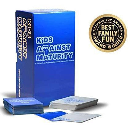 Kids Against Maturity: Card Game for Kids and Humanity - Gifteee. Find cool & unique gifts for men, women and kids