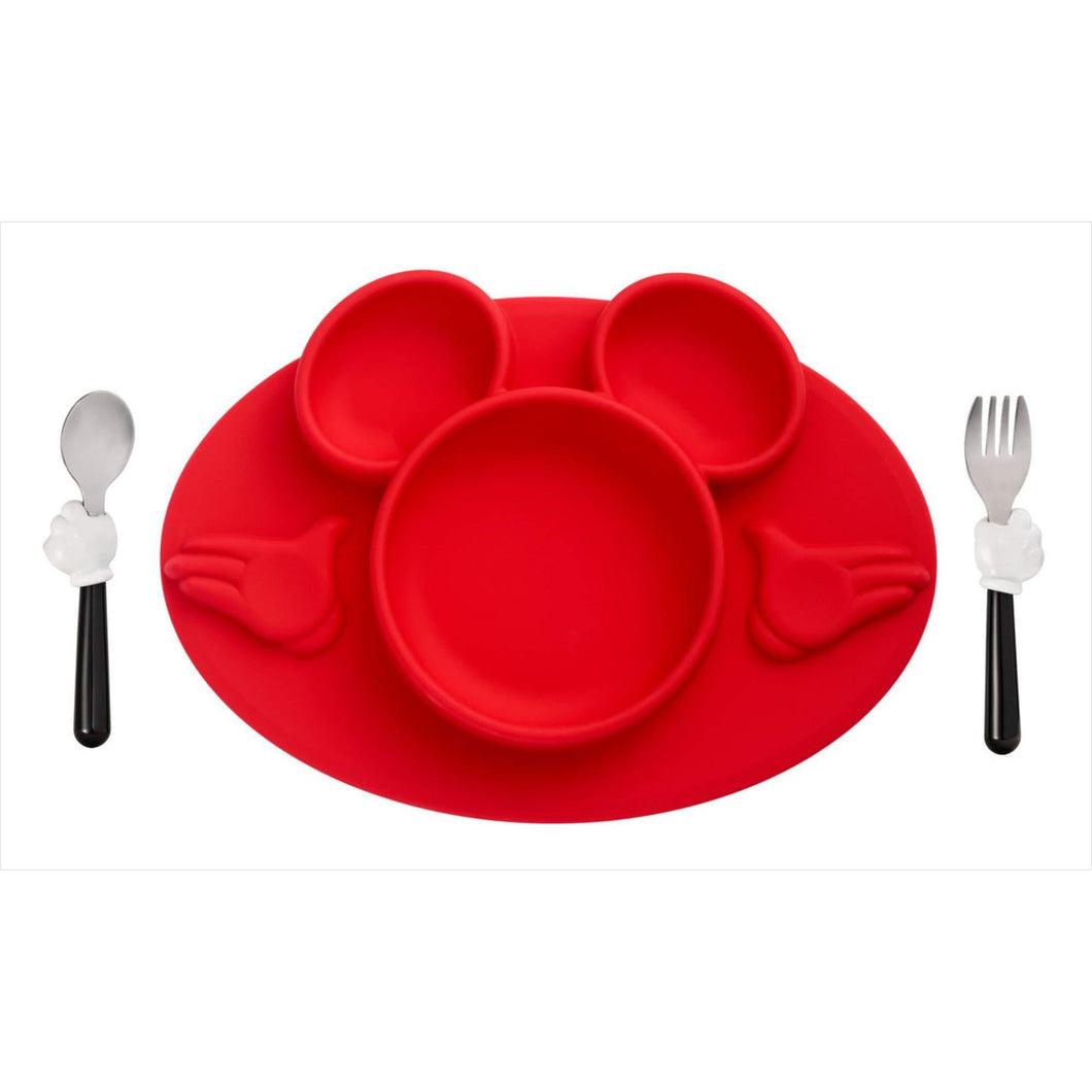 Disney Mickey Mouse 3-Piece Mealtime Set - Gifteee Unique & Unusual gifts, Cool gift ideas