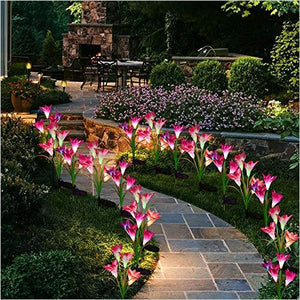 Solar Flower Shaped Garden Lights - Gifteee. Find cool & unique gifts for men, women and kids