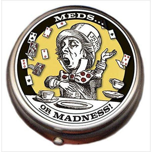 Mad Hatter Pill Box - Gifteee. Find cool & unique gifts for men, women and kids