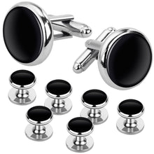 Load image into Gallery viewer, Rovtop Cufflinks and Studs Set for Tuxedo Shirts - Gifteee. Find cool &amp; unique gifts for men, women and kids

