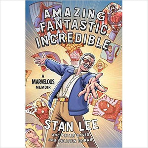 Amazing Fantastic Incredible: A Marvelous Memoir - Gifteee. Find cool & unique gifts for men, women and kids