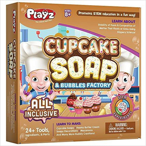 Cupcake Soap & Bubbles Science Factory - Gifteee Unique & Unusual gifts, Cool gift ideas