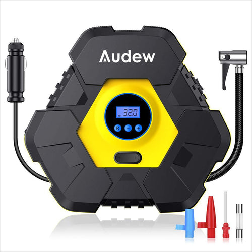 Portable Air Compressor with Auto Shut Off - Gifteee. Find cool & unique gifts for men, women and kids