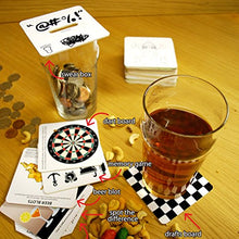 Load image into Gallery viewer, Bar Games Beer Mats / Coasters - Gifteee. Find cool &amp; unique gifts for men, women and kids
