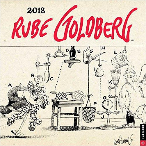 Rube Goldberg 2018 Wall Calendar Gifteee Unique & Cool Gifts