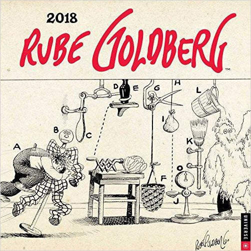 Rube Goldberg 2018 Wall Calendar - Gifteee. Find cool & unique gifts for men, women and kids