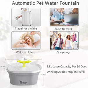 Premium Pet Automatic Fountain with Professional Clean Drinking System - Gifteee Unique & Unusual gifts, Cool gift ideas