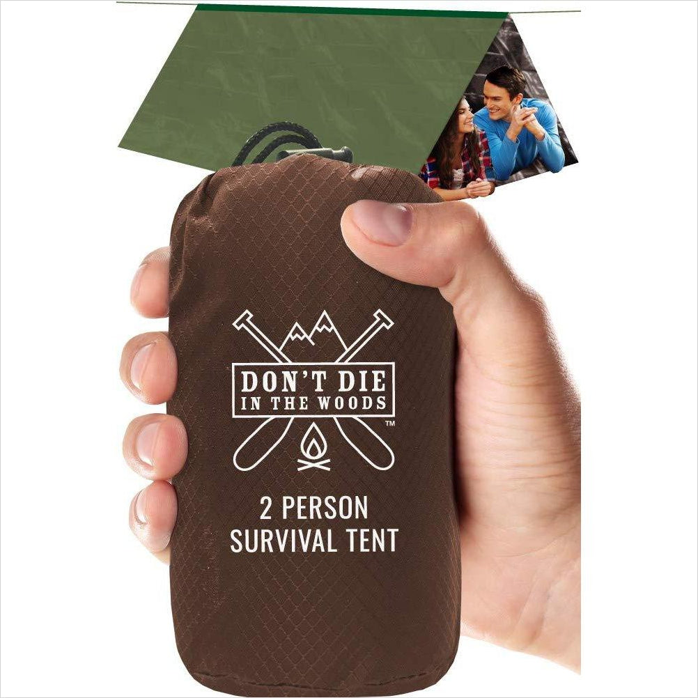 Don't Die In The Woods World's Toughest Ultralight Survival Tent - Gifteee Unique & Unusual gifts, Cool gift ideas