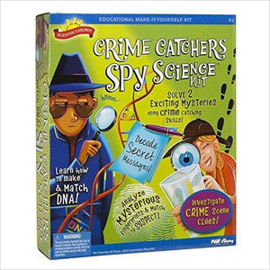 Crime Catchers Spy Science Kit - Gifteee. Find cool & unique gifts for men, women and kids