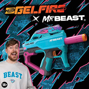 Nerf Pro Gelfire X MrBeast Full Auto Blaster & 20,000 Gelfire Rounds