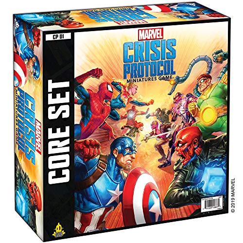 Marvel Crisis Protocol Core Set | Miniatures Battle Game | Strategy Game for Adults and Teens | Ages 14+ | 2 Players | Average Playtime 90 Minutes | Made by Atomic Mass Games - Gifteee Unique & Unusual gifts, Cool gift ideas