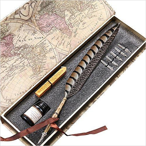 Pen Writing Quill - Gifteee Unique & Unusual gifts, Cool gift ideas