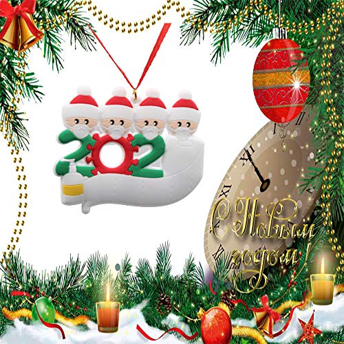 Covid Personalized Christmas Ornament Kit