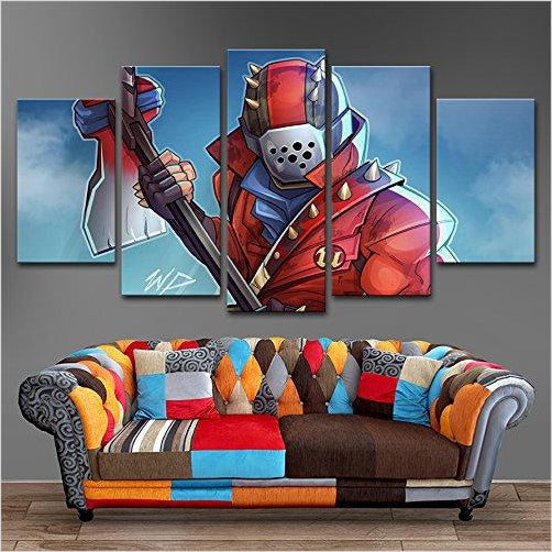 Modular Fortnite Poster 5 Pieces - Gifteee. Find cool & unique gifts for men, women and kids