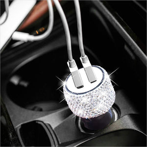 Bling Bling USB Car Charger - Gifteee. Find cool & unique gifts for men, women and kids