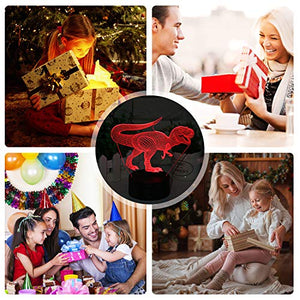 3D Dinosaur Night Light - Gifteee. Find cool & unique gifts for men, women and kids