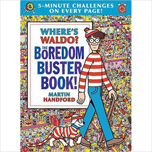 Where's Waldo? The Boredom Buster Book: 5-Minute Challenges - Gifteee. Find cool & unique gifts for men, women and kids