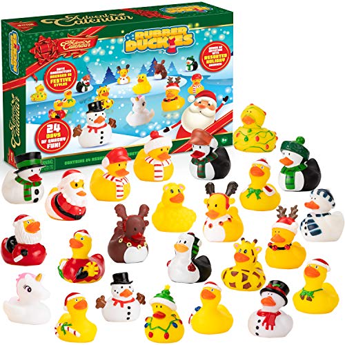 Rubber Ducks Christmas 24 Days Countdown Advent Calendar - Gifteee Unique & Unusual gifts, Cool gift ideas