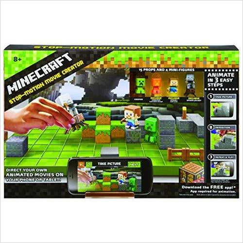 Minecraft Stop-Motion Animation Studio - Gifteee. Find cool & unique gifts for men, women and kids