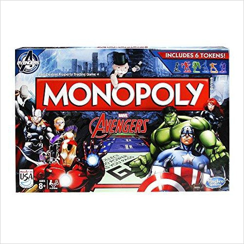 Monopoly Avengers Game - Gifteee Unique & Unusual gifts, Cool gift ideas