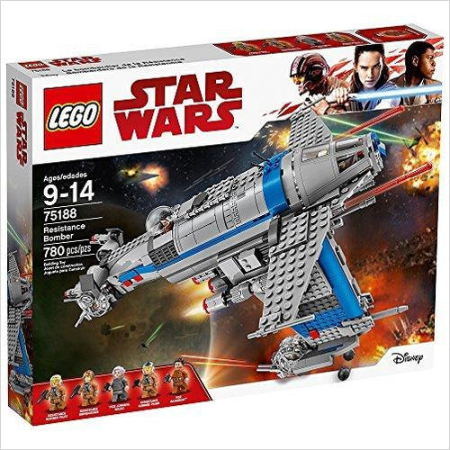 LEGO Star Wars Episode VIII Resistance Bomber 75188 Building Kit (780 Piece) - Gifteee Unique & Unusual gifts, Cool gift ideas