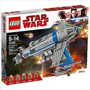 LEGO Star Wars Episode VIII Resistance Bomber 75188 Building Kit (780 Piece) - Gifteee. Find cool & unique gifts for men, women and kids
