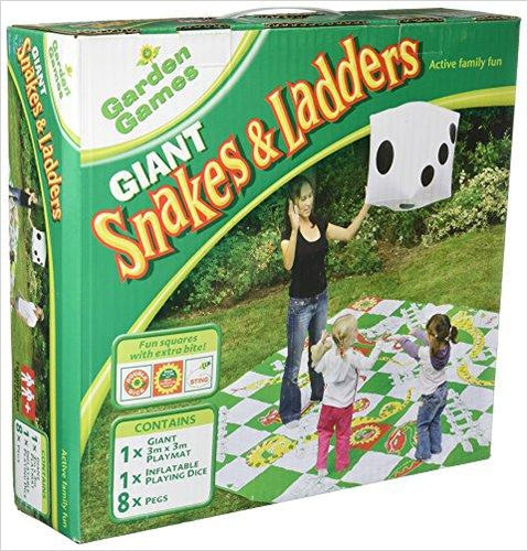 Giant Snakes & Ladders Game - Gifteee. Find cool & unique gifts for men, women and kids