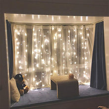 Load image into Gallery viewer, Twinkle Star 300 LED Window Curtain - Gifteee. Find cool &amp; unique gifts for men, women and kids
