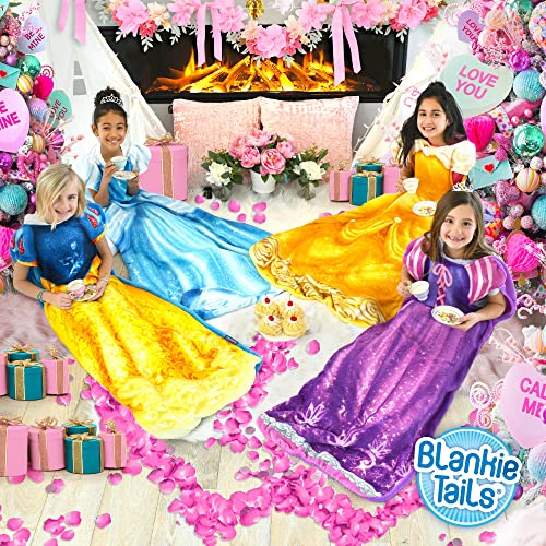 disney princess dress blanket Amazon.com: Blankie Tails Personalized Ariel Disney Princess Dress Blanket, Double Sided Soft Minky Fleece, Machine Washable Wearable Blanket
