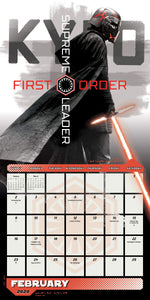 Star Wars: The Rise of Skywalker 2020 Wall Calendar - Gifteee. Find cool & unique gifts for men, women and kids